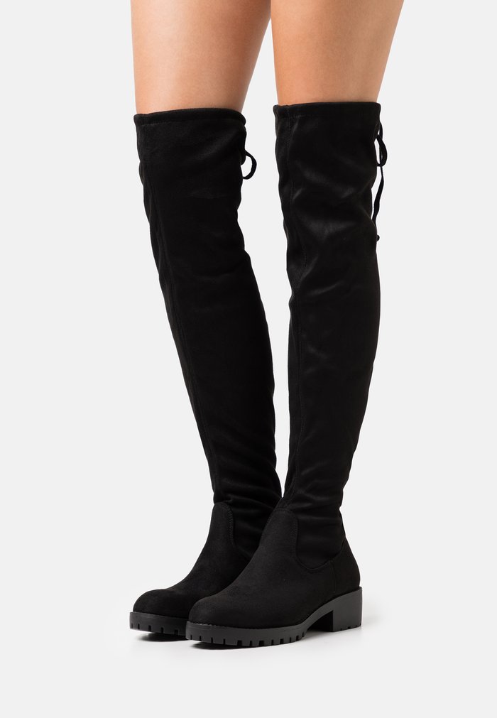 Bottes Anna Field Over the knee Noir Femme | WVY-8302031